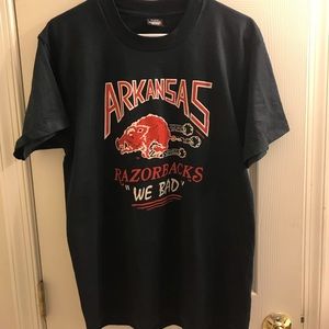 Vintage Arkansas RazorBacks Tshirts